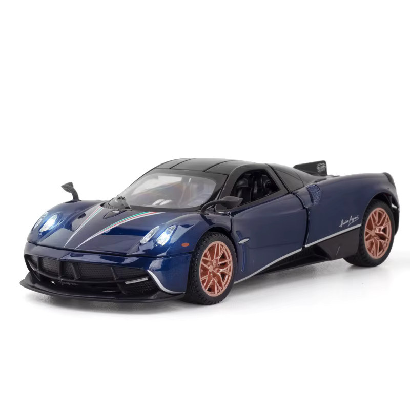 RMZ city Huayra Dinastia Huayra BC Automodell, 1:32, mit Licht und Sound, mit öffnenden Türen, Rückziehfunktion, Gummireifen - Bild 6