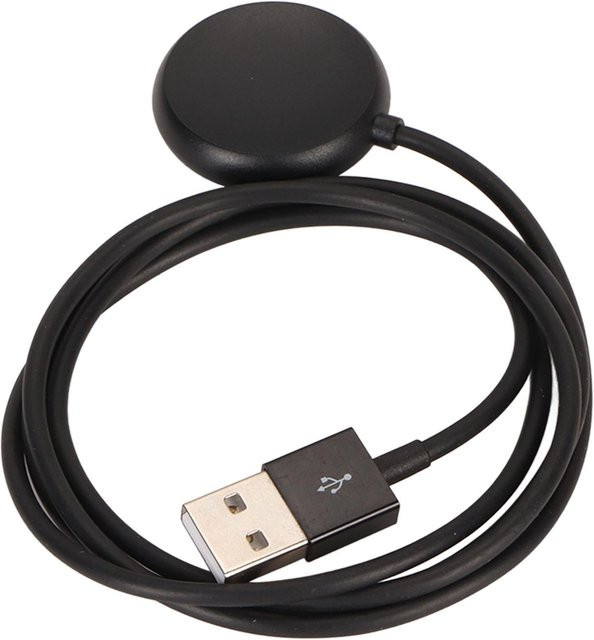 DIYelecs Magnetisches kabelloses Ladegerät für Google Pixel Watch mit USB-C Anschluss, Schwarz - Bild 1