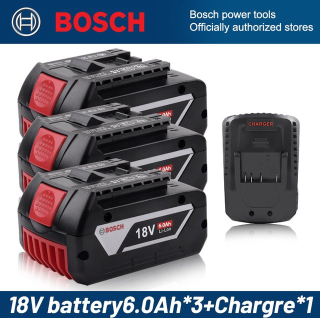 Bosch 18V Li-Ionen-Akku 5000mAh für professionelle Bohrwerkzeuge kompatibel mit GBA18V GSR18V BAT618 BAT619 - Bild 1