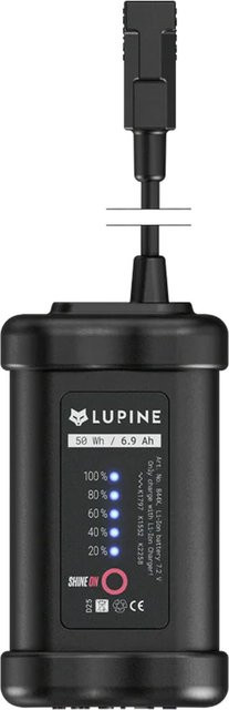Lupine SmartCore Ersatzakku Li-Ion 6,9 Ah Schwarz - Bild 1