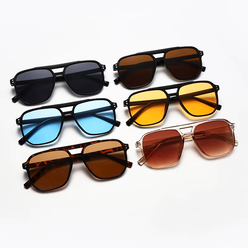Herren Sonnenbrille Aviator, Vollrand - Bild 1