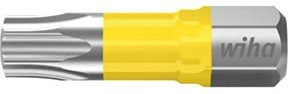 Wiha Bit Set Y-Bit 25 mm TX T40 5-teilig 1/4 Zoll in gelber Box - Bild 1