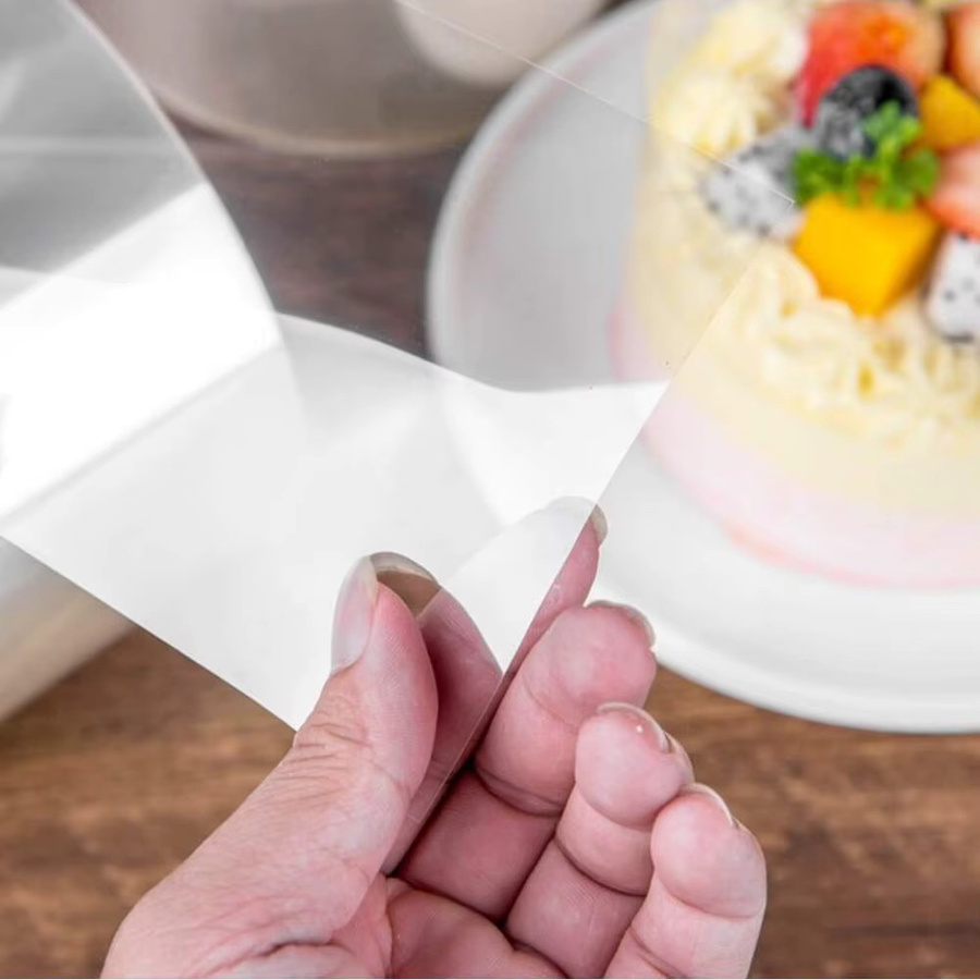 FSMHOME Transparentes Kuchen-Backwerkzeug aus Kunststoff für Mousse und Schokoladenkuchen - Bild 4