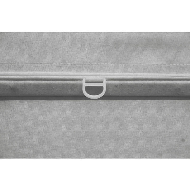 Gardinia EasyFix Rollo mit Stickerei in Silber, Breite: 100 cm, Höhe: 150 cm - Bild 2