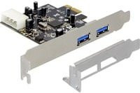Delock USB 3.0 PCI Express Erweiterungskarte mit 2 USB-A Ports - Bild 1