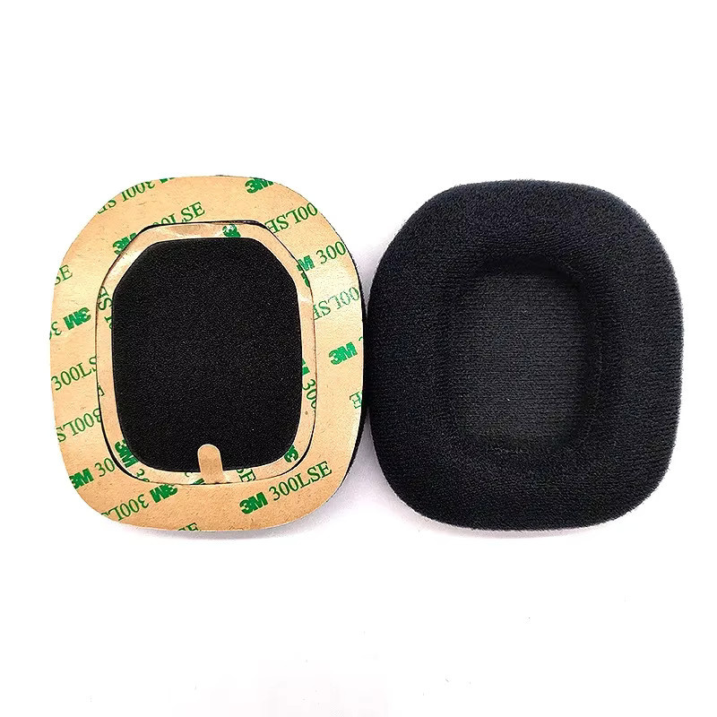 Ersatz-Ohrpolster und Stirnband-Set für Logitech Astro A50 A10 A20 A40 Kopfhörer in Schwarz aus Leder und Samt - Bild 3
