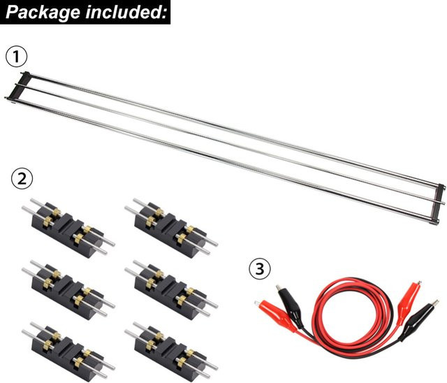 Evemodel E-Z Fahrer Standard-Laufrollen Prüfstand mit 6 Wagen Maßstab 1:87 - Bild 1