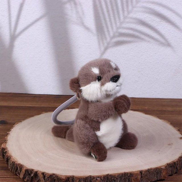 Discover Intime Otter-Tier-Stofftier, Schlafende Puppe, Plüsch / Textil, ab 14 Jahren - Bild 1