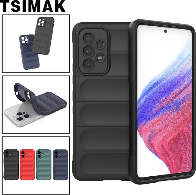 Silikonhülle für Samsung Galaxy A-Serie in Blau - Bild 1