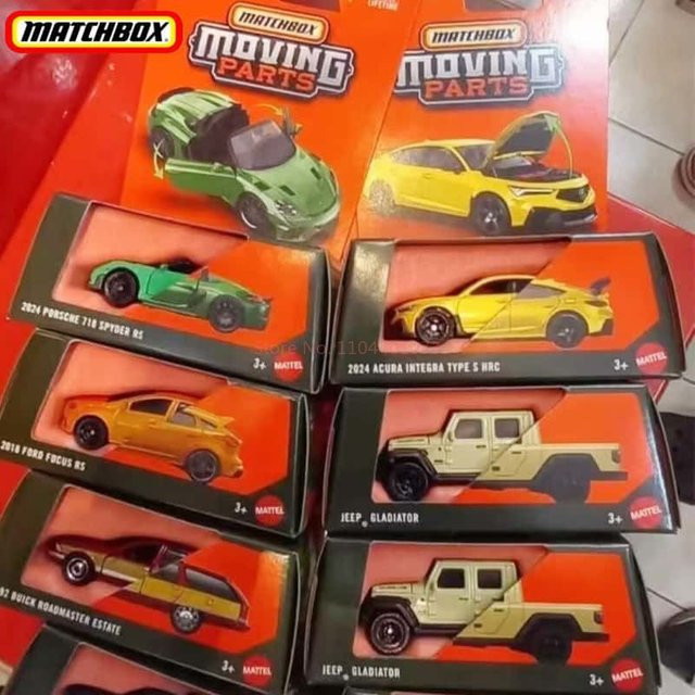 Matchbox Porsche 718 Modell, Metallauto, mit beweglichen Teilen, ab 3 Jahren - Bild 1