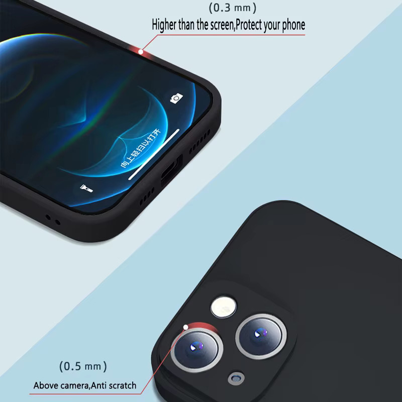 Flüssigsilikon Handyhülle für Apple iPhone in Grün - Bild 3