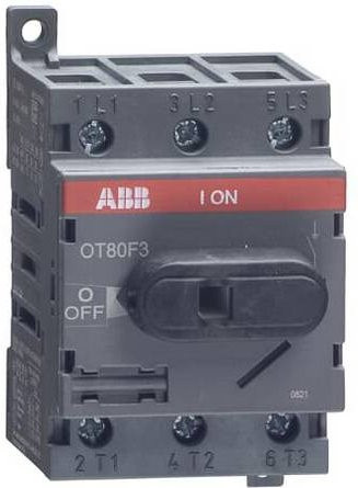 ABB Lasttrennschalter OT80F3 3-polig grau - Bild 1