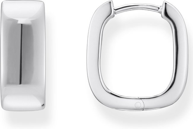 Thomas Sabo Creolen, 925 Silber, eckige Form, Damen - Bild 1