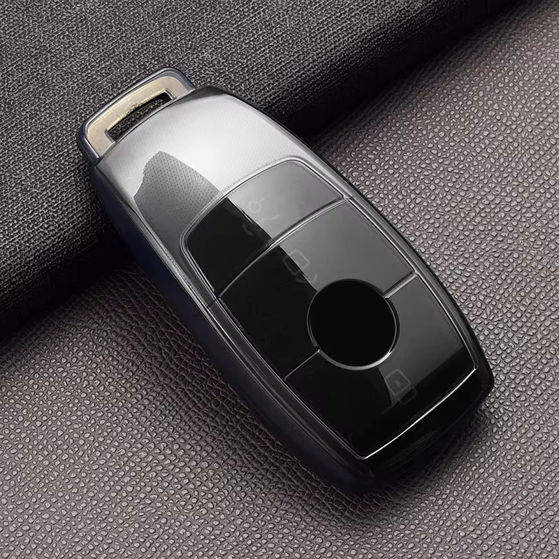 ICAR Transparente TPU-Schutzhülle für Mercedes Benz E-Klasse W213 E200 E260 E300 E320 Autoschlüssel mit Schlüsselanhänger - Bild 5