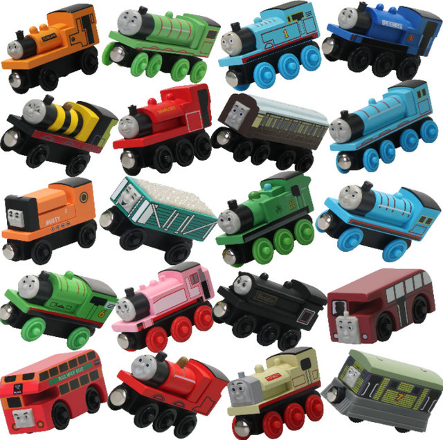 TAKARA TOMY Thomas & Friends Holzzüge Magnetische anschließbare Gleiszüge, Lernspielzeug - Bild 1
