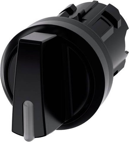 Siemens 3SU1002-2HM10-0AA0 Bedienelement in Schwarz aus Kunststoff - Bild 1