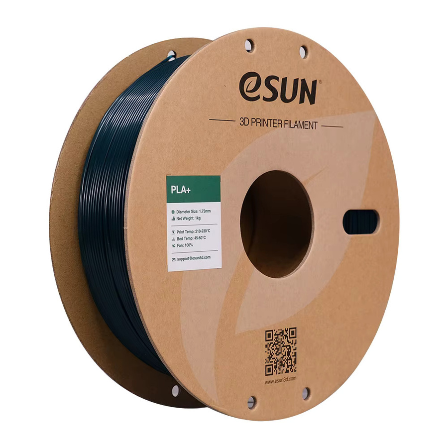 ESUN PLA+ 3D-Druckfilament Grün, Durchmesser: 1,75 mm, 1 kg - Bild 2