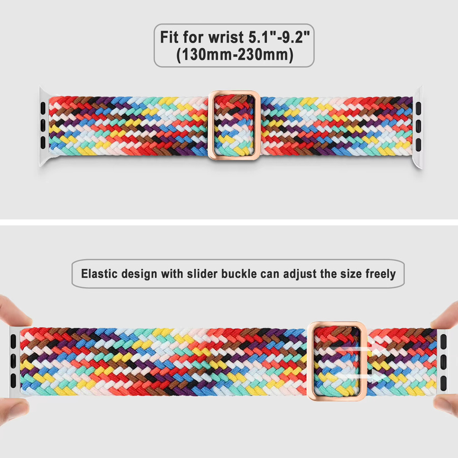 I LOVE LUO Uhrenarmband, Nylon, Unisex - Bild 3
