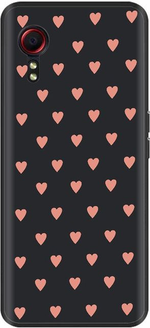 Samsung Galaxy Xcover 5 Silikon Handyhülle Stoßfänger Schutz in Schwarz für SM-G525F - Bild 1