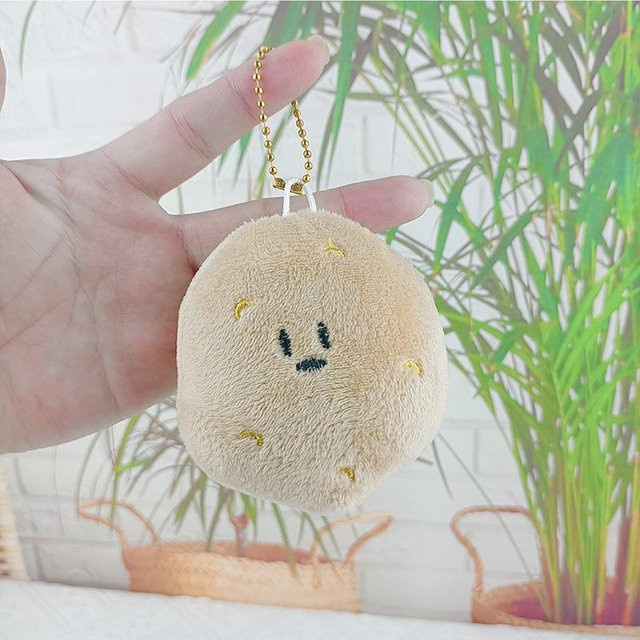 Rd lala Taschenanhänger Gemüse Kartoffel, Unisex, beige - Bild 1
