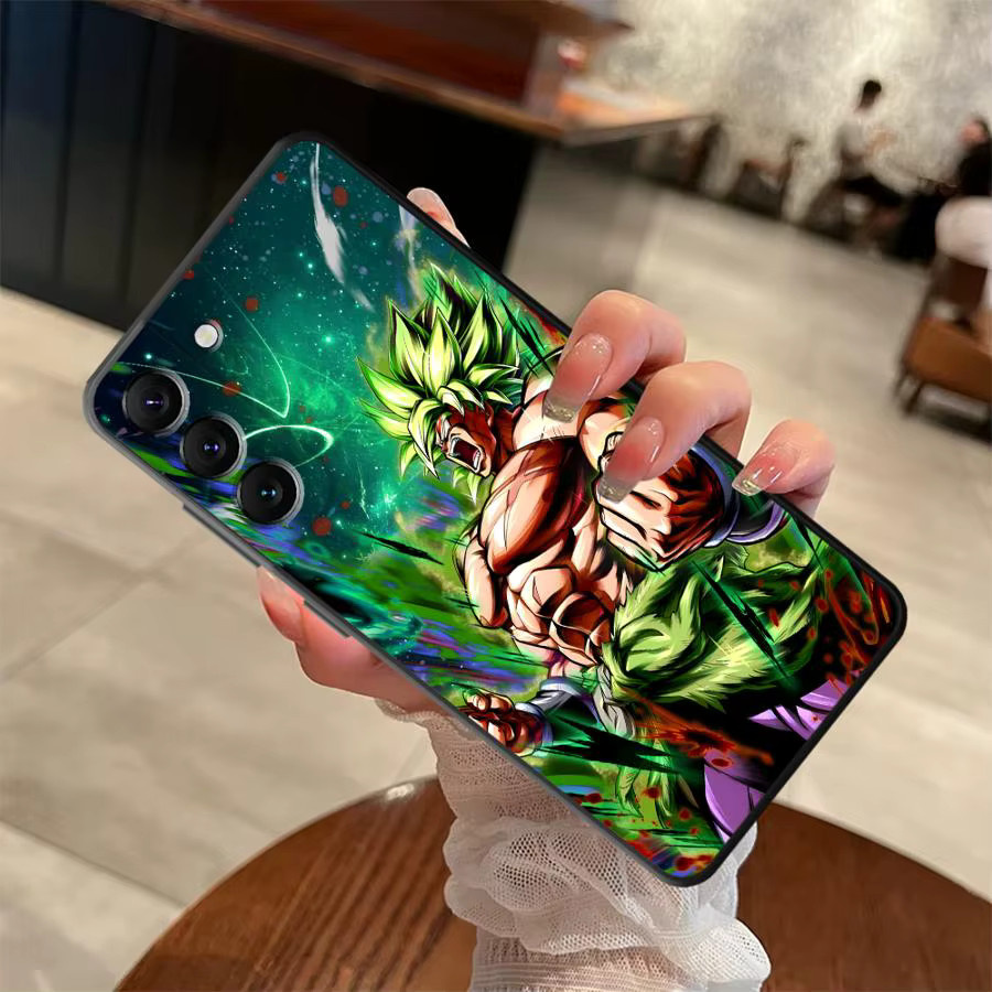 Schwarze weiche Handyhülle im Dragon Ball Design für Samsung Galaxy A-Serie (A22 bis A73) - Bild 5