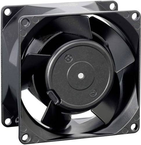 EBM Papst Axiallüfter 8850 N, 230 V/AC, 36 m³/h, Schwarz, B/T/H: 80 x 80 x 38 mm - Bild 1