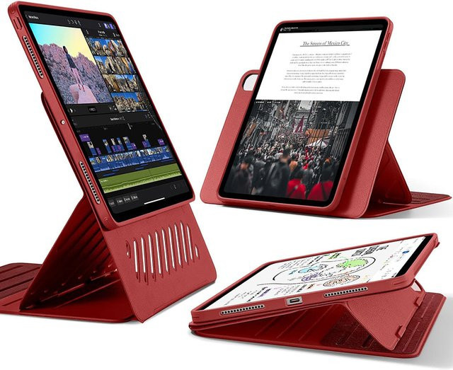 ESR Shift Schutzhülle für Apple iPad Pro 13 (2024), Farbe: Rot - Bild 1