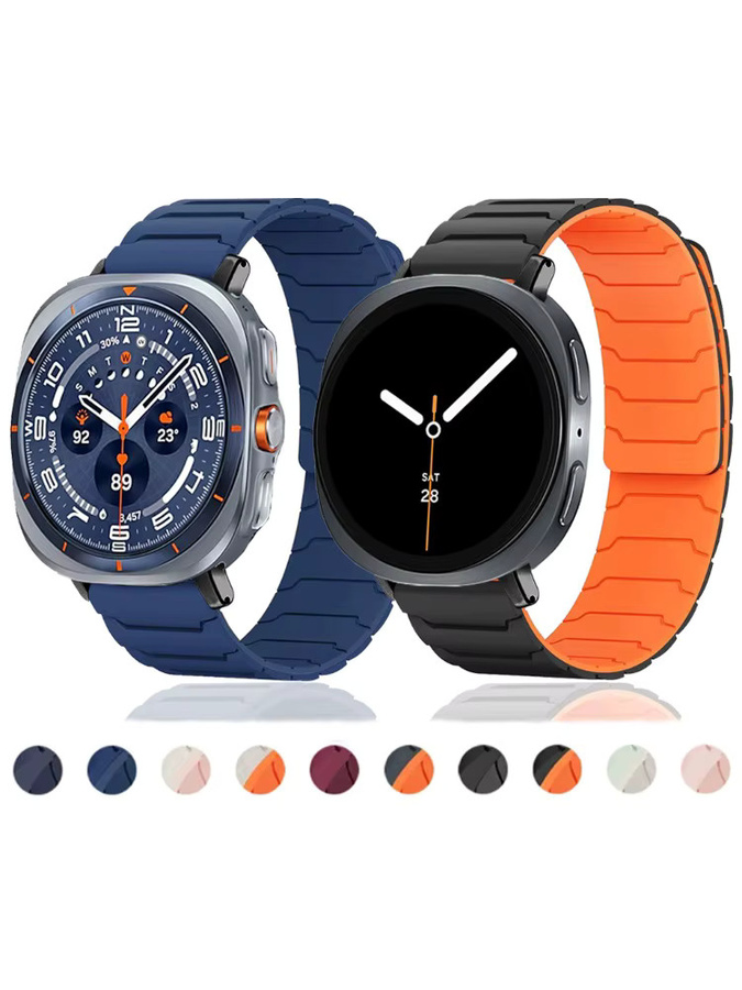 Samsung Uhrenarmband Silikon, Multicolor, Unisex - Bild 5