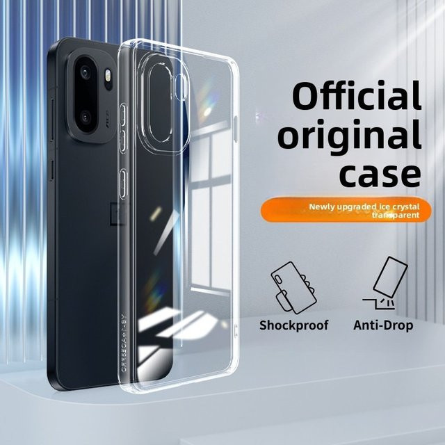 Transparente Silikon Schutzhülle für OnePlus 15R, Ace6 und Ace6T mit Anti-Drop-Funktion - Bild 1
