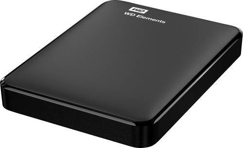 WD Elements Portable Externe HDD-Festplatte 2TB Schwarz USB 3.0 2.5 Zoll - Bild 1