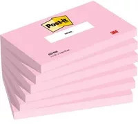 Post-it Haftnotizen Pink, B/H: 7,6 x 7,6 cm - Bild 1