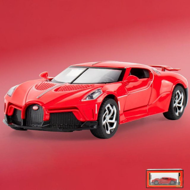 Linyi toy car La Voiture Noire Supercar, Modellauto, 1:32, Metall, ab 14 Jahren - Bild 1