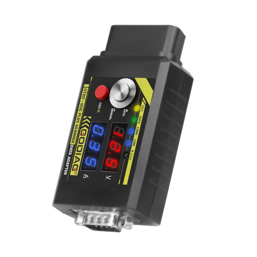GODIAG GT107 Plus ECU Programmieradapter und DSG Getriebe Universal Jumper in Schwarz für Benz, BMW, DQ250, DQ200, VL381, VL300, DQ500 und DL501 - Bild 2