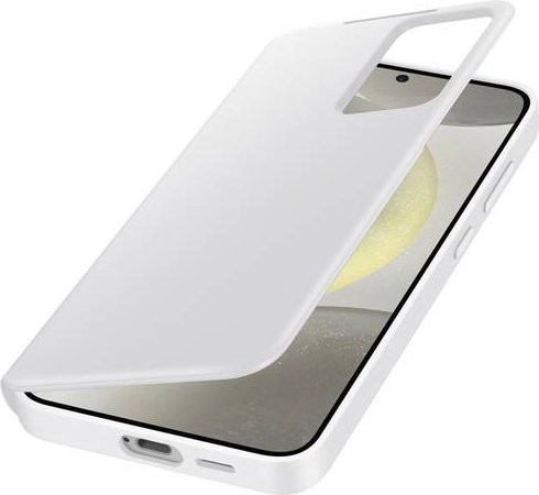 Samsung Smart View Wallet Booklet Case für Galaxy S24+ in Weiß - Bild 1
