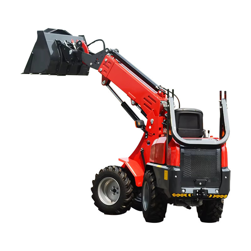 Nicosail Mikro-Teleskop-Radlader mit Frontlader und leistungsstarkem Motor - Bild 3