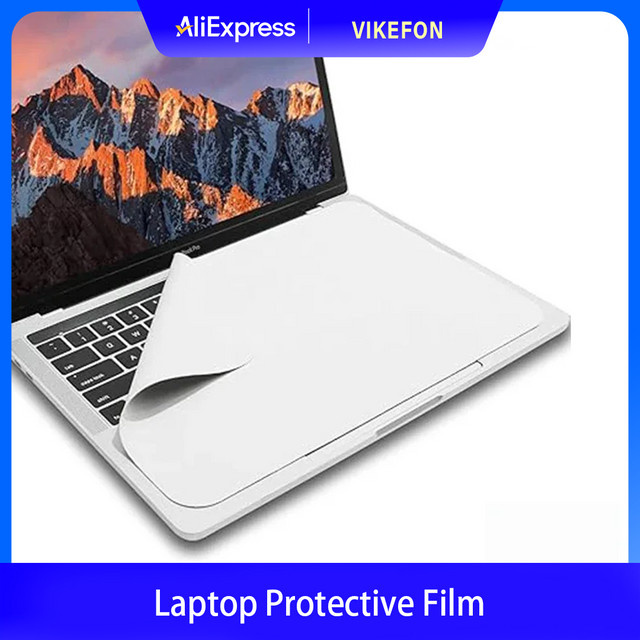 Apple MacBook Pro Mikrofaser-Laptop-Schutzfolie als Tastatur- und Bildschirmtuch zur Staubprävention für 13, 14, 15 und 16 Zoll - Bild 1