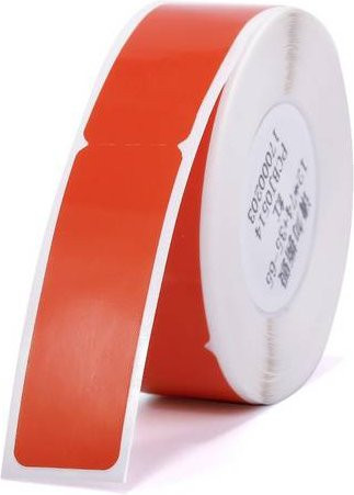 NIIMBOT Kabel-Etiketten Rolle Rot, B: 72 mm, H: 12,5 mm, 65 Stück - Bild 1