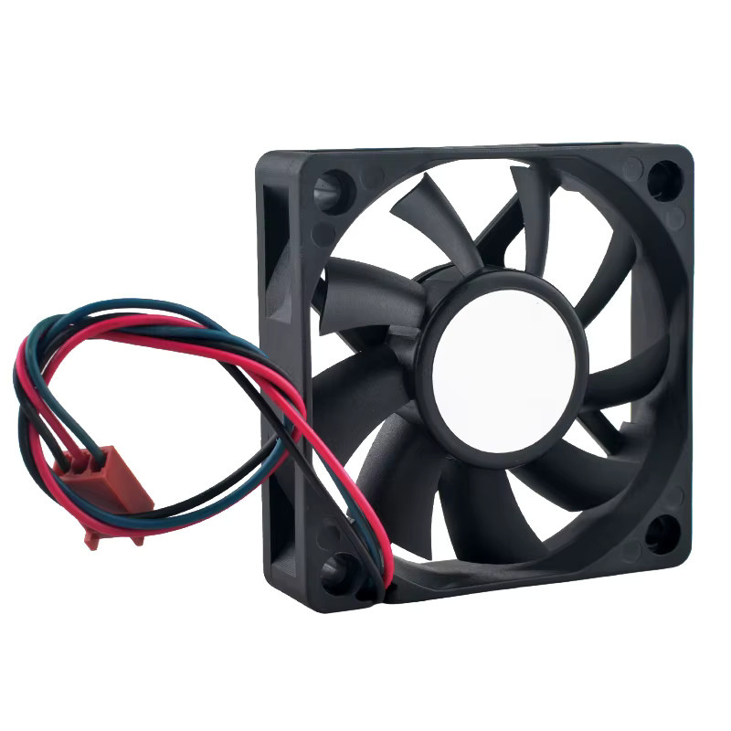 ANCHAOPU Gehäuse-CPU-Lüfter EFB-06C12M in Schwarz, 60 mm, B/T/H: 60 x 60 x 15 mm, DC12 V, 0,12 A, 3-polig - Bild 2
