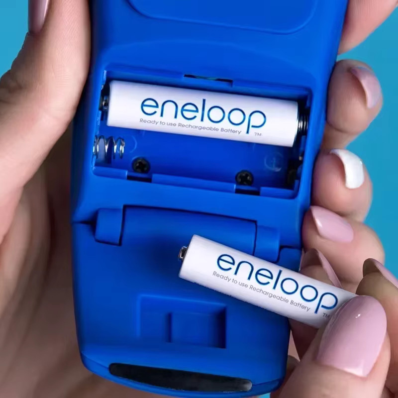 Panasonic Eneloop AAA Ni-MH Akkus mit 800 mAh in Grün und Weiß - Bild 2