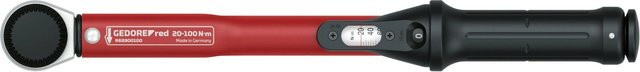 Gedore Drehmomentschlüssel 1/2 Zoll in Rot mit 20 - 100 Nm - Bild 2