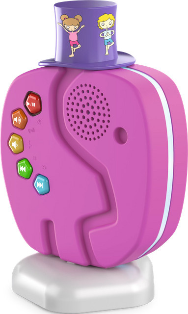 Technisat TECHNIFANT pink Gummi-Kunststoff-Kombination - Bild 1