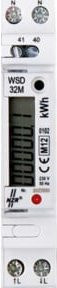EcoCount NZR Wechselstromzähler WSD 32 plus, 1x230 V, 5(32)A, Weiß - Bild 1
