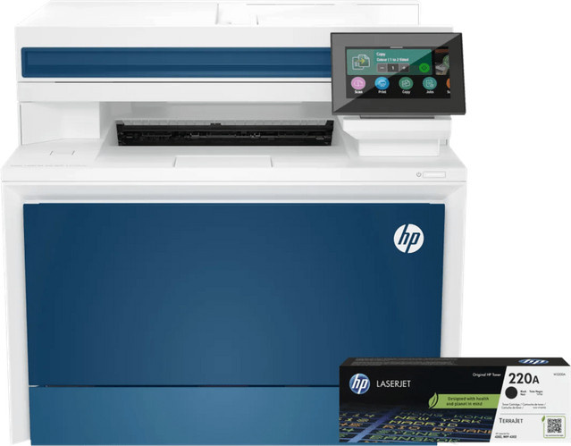HP Color LaserJet Pro MFP 4302fdw Multifunktionsdrucker mit Drucken, Scannen, Kopieren und Faxen inklusive zusätzlichem schwarzen XL-Toner - Bild 1