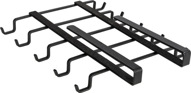 Wenko Schrankeinsatz Tassenhalter für 10 Tassen in Schwarz - Bild 1