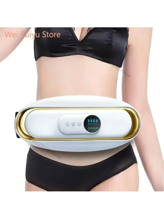 NUOYING Elektrischer Bauchmassagegürtel, Weiß, Damen - Bild 7