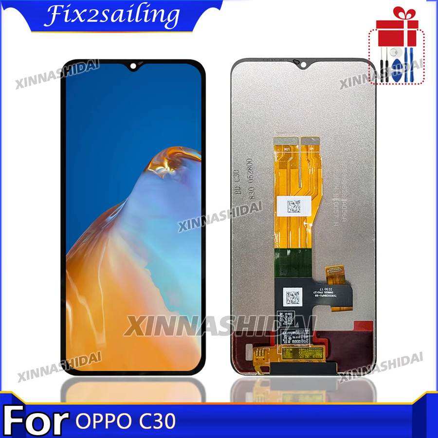 Oppo C30 LCD-Display Ersatzteil mit Touchscreen-Digitizer-Baugruppe in Schwarz - Bild 2