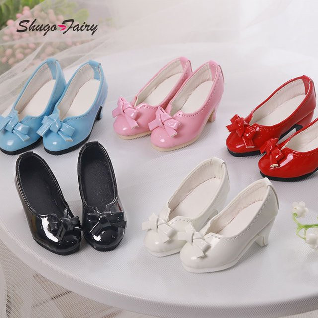 Carmen BJD Puppen Schuhe, High Heel, Bunt / Mehrfarbig, Zubehör - Bild 1