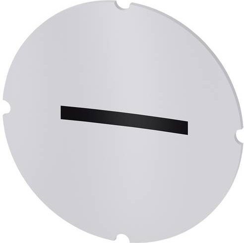 Siemens Einlegeschild 3SU1900-0AB71-0QY0 aus Kunststoff, 10 Stück, Schwarz und Weiß - Bild 1