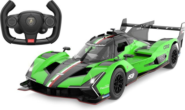 JAMARA Lamborghini SC63 LMDH ferngesteuertes Fahrzeug 1:14 grün ab 6 Jahren - Bild 1