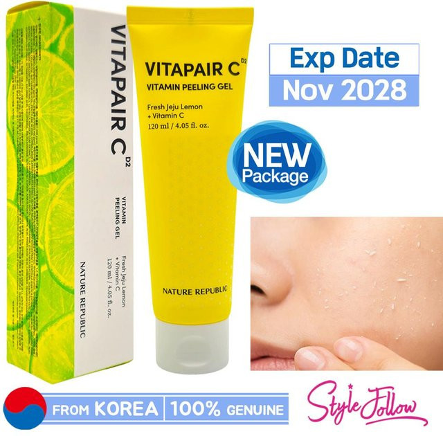 Nature Republic Vitapair C Vitamin Peeling Gel, 120 ml, Gesicht - Bild 1